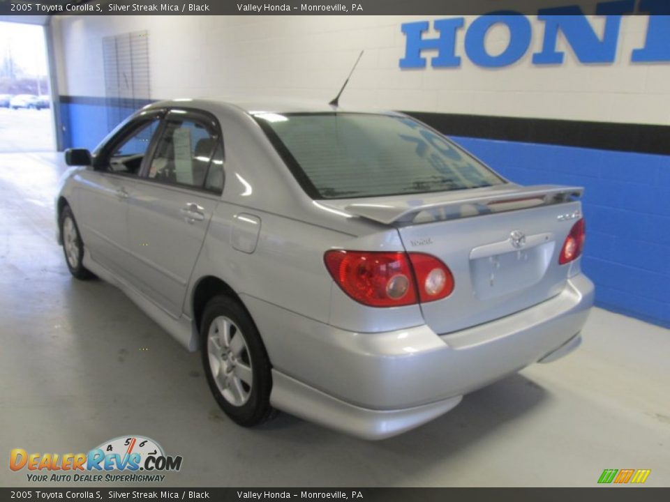 2005 Toyota Corolla S Silver Streak Mica / Black Photo #3