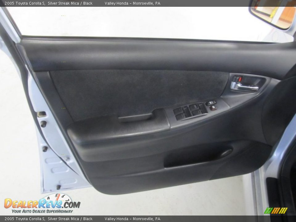 2005 Toyota Corolla S Silver Streak Mica / Black Photo #7