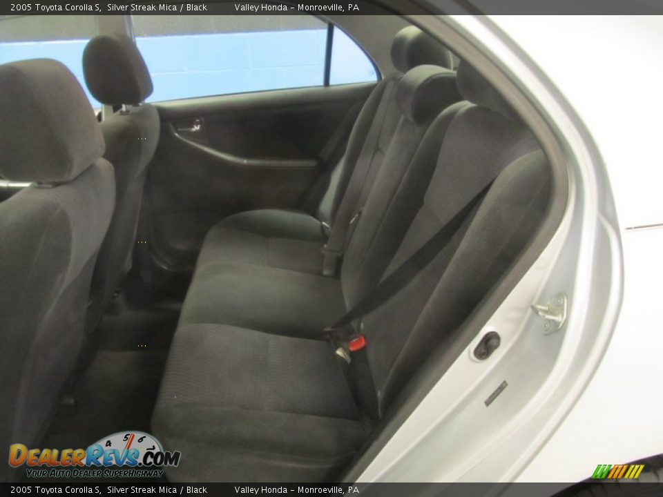 2005 Toyota Corolla S Silver Streak Mica / Black Photo #10