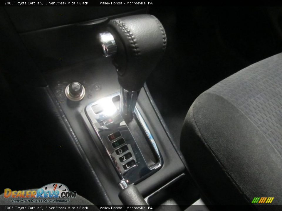2005 Toyota Corolla S Silver Streak Mica / Black Photo #12