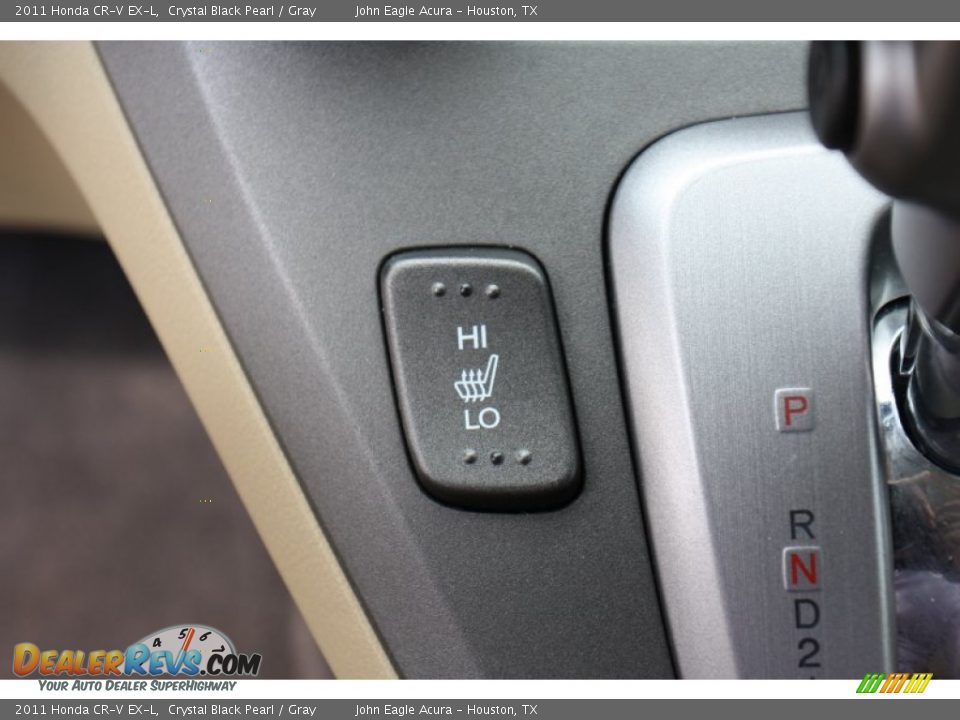 2011 Honda CR-V EX-L Crystal Black Pearl / Gray Photo #20