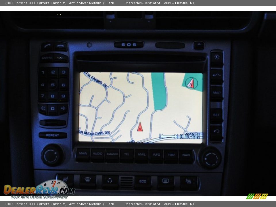 2007 Porsche 911 Carrera Cabriolet Arctic Silver Metallic / Black Photo #5