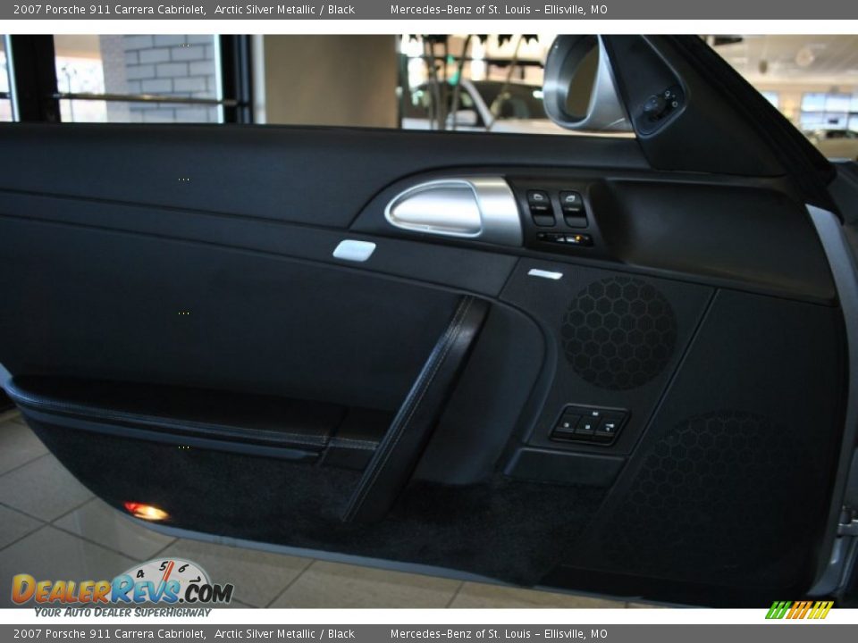 2007 Porsche 911 Carrera Cabriolet Arctic Silver Metallic / Black Photo #17