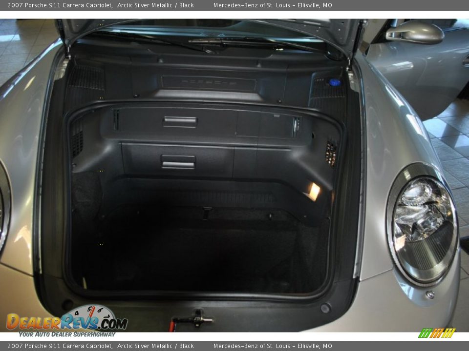 2007 Porsche 911 Carrera Cabriolet Arctic Silver Metallic / Black Photo #25