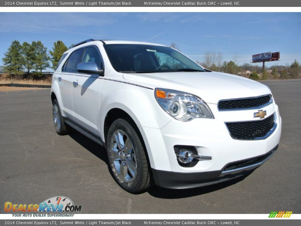 2014 Chevrolet Equinox LTZ Summit White / Light Titanium/Jet Black Photo #1