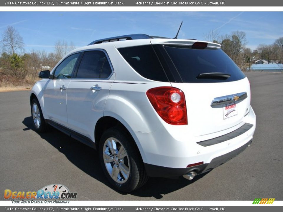 2014 Chevrolet Equinox LTZ Summit White / Light Titanium/Jet Black Photo #4