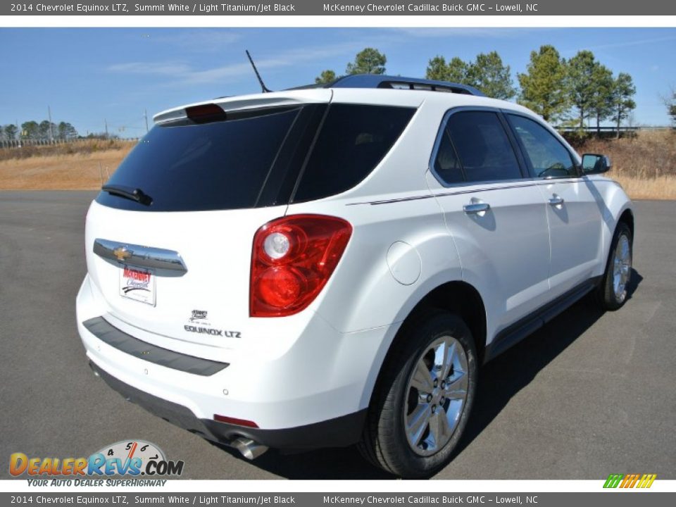 2014 Chevrolet Equinox LTZ Summit White / Light Titanium/Jet Black Photo #5