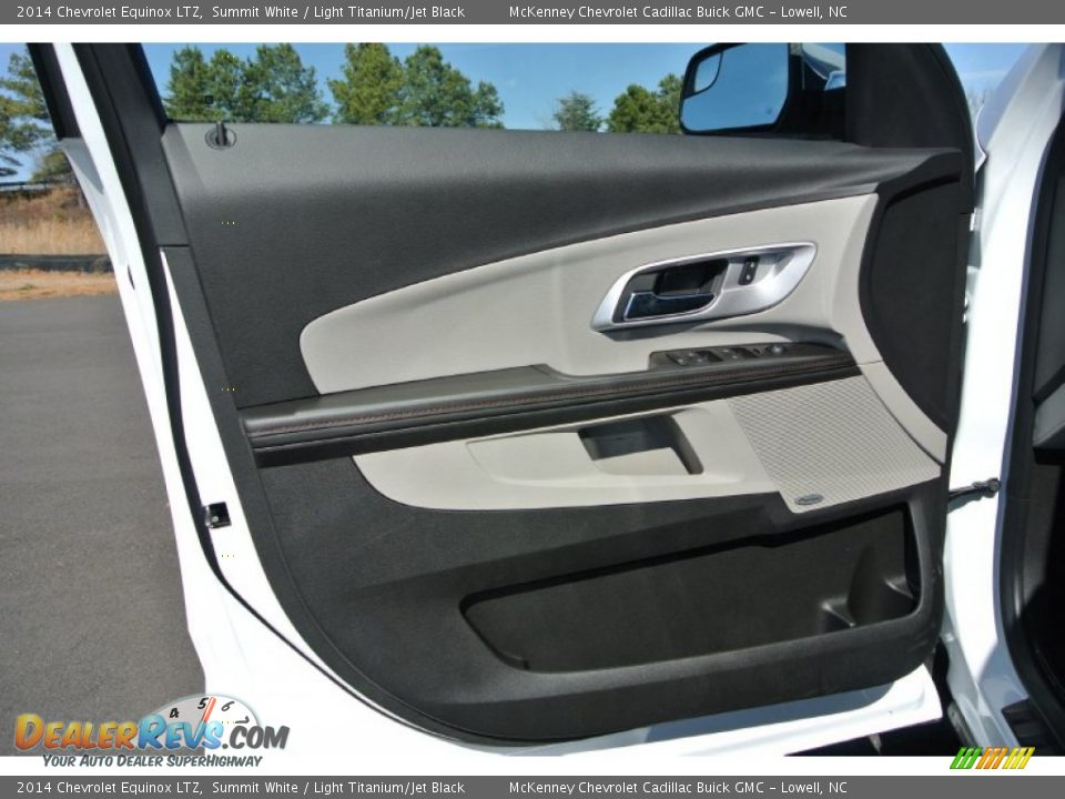 2014 Chevrolet Equinox LTZ Summit White / Light Titanium/Jet Black Photo #7