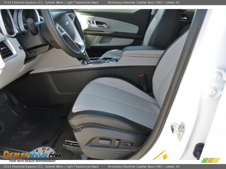 2014 Chevrolet Equinox LTZ Summit White / Light Titanium/Jet Black Photo #8
