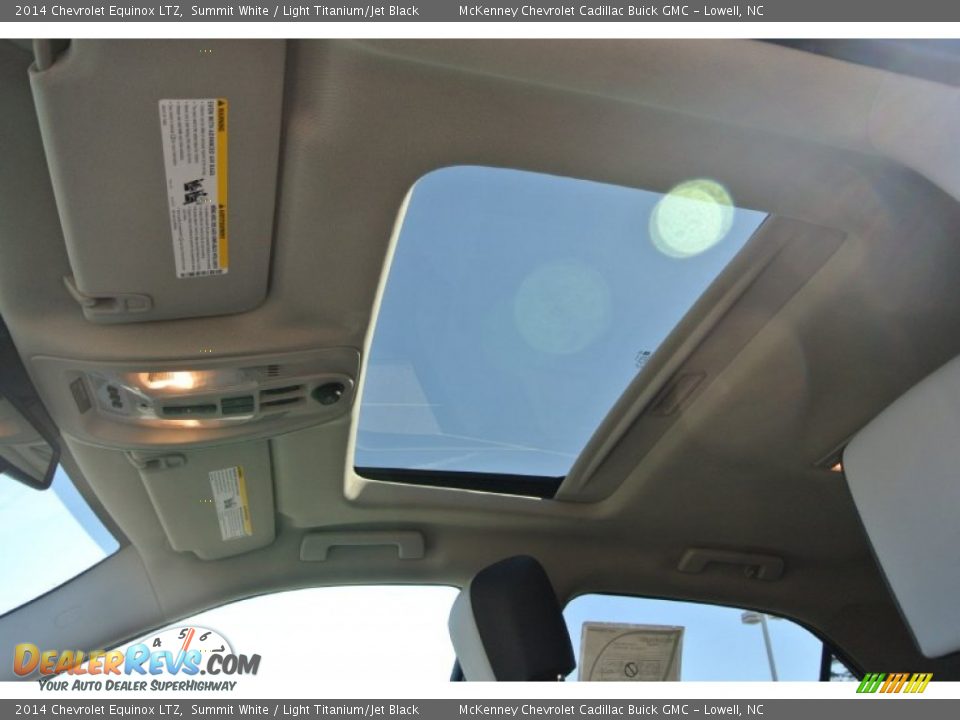 2014 Chevrolet Equinox LTZ Summit White / Light Titanium/Jet Black Photo #10