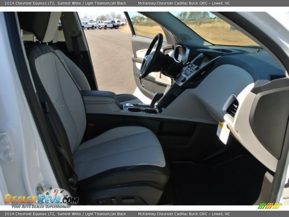 2014 Chevrolet Equinox LTZ Summit White / Light Titanium/Jet Black Photo #19