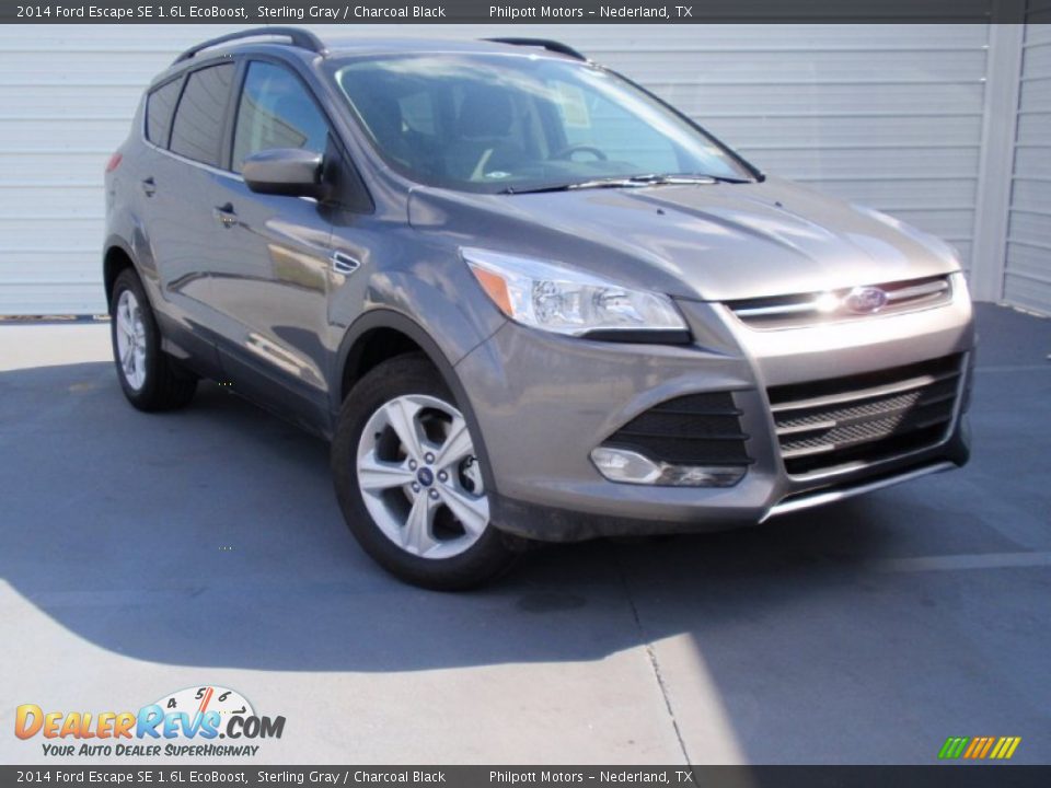 2014 Ford Escape SE 1.6L EcoBoost Sterling Gray / Charcoal Black Photo #1