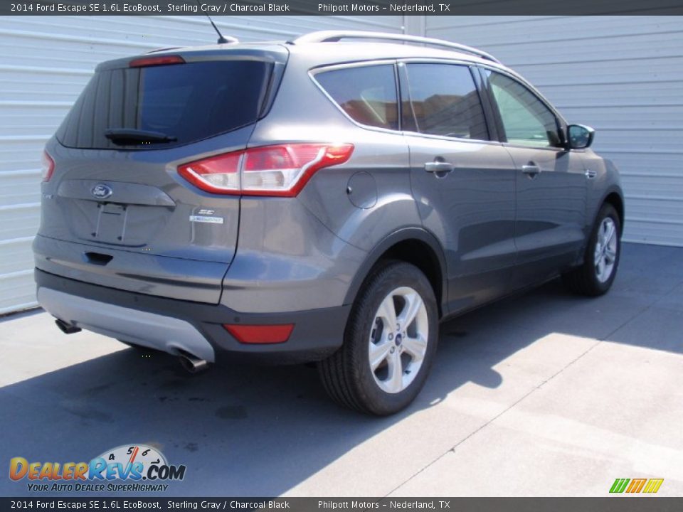 2014 Ford Escape SE 1.6L EcoBoost Sterling Gray / Charcoal Black Photo #4