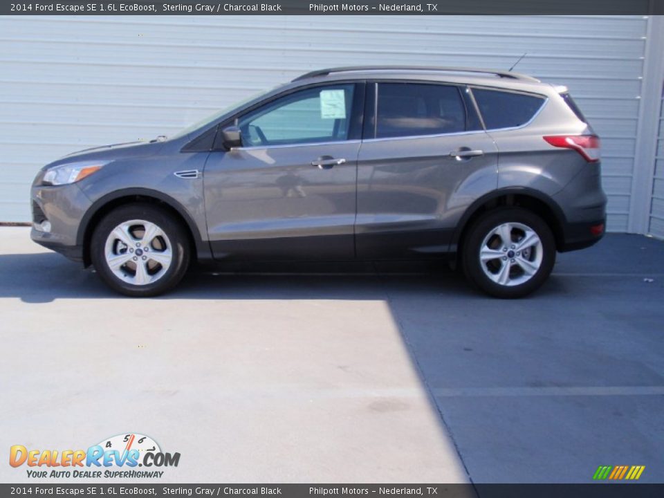 2014 Ford Escape SE 1.6L EcoBoost Sterling Gray / Charcoal Black Photo #6