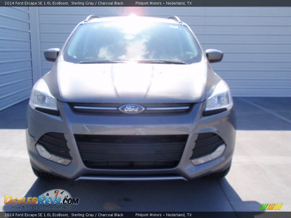 2014 Ford Escape SE 1.6L EcoBoost Sterling Gray / Charcoal Black Photo #8