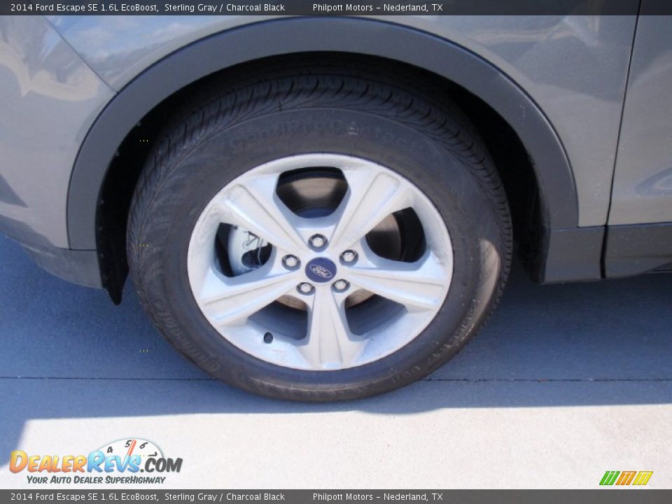 2014 Ford Escape SE 1.6L EcoBoost Sterling Gray / Charcoal Black Photo #12