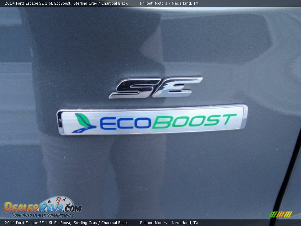 2014 Ford Escape SE 1.6L EcoBoost Sterling Gray / Charcoal Black Photo #15