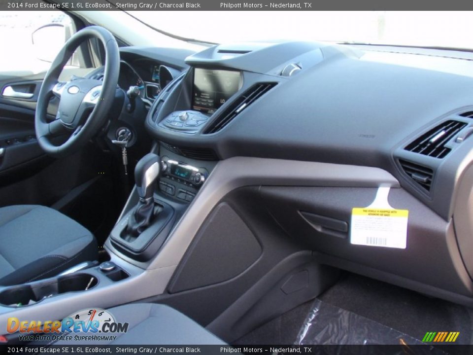 2014 Ford Escape SE 1.6L EcoBoost Sterling Gray / Charcoal Black Photo #19