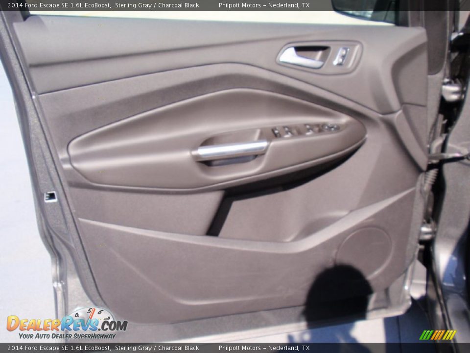 2014 Ford Escape SE 1.6L EcoBoost Sterling Gray / Charcoal Black Photo #25