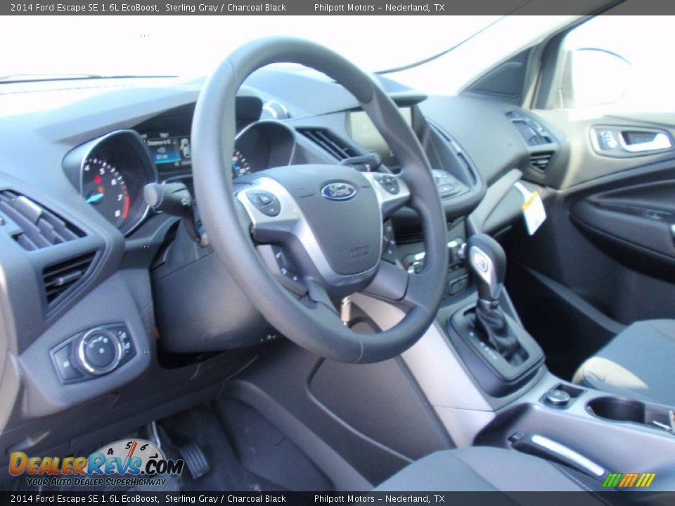2014 Ford Escape SE 1.6L EcoBoost Sterling Gray / Charcoal Black Photo #28