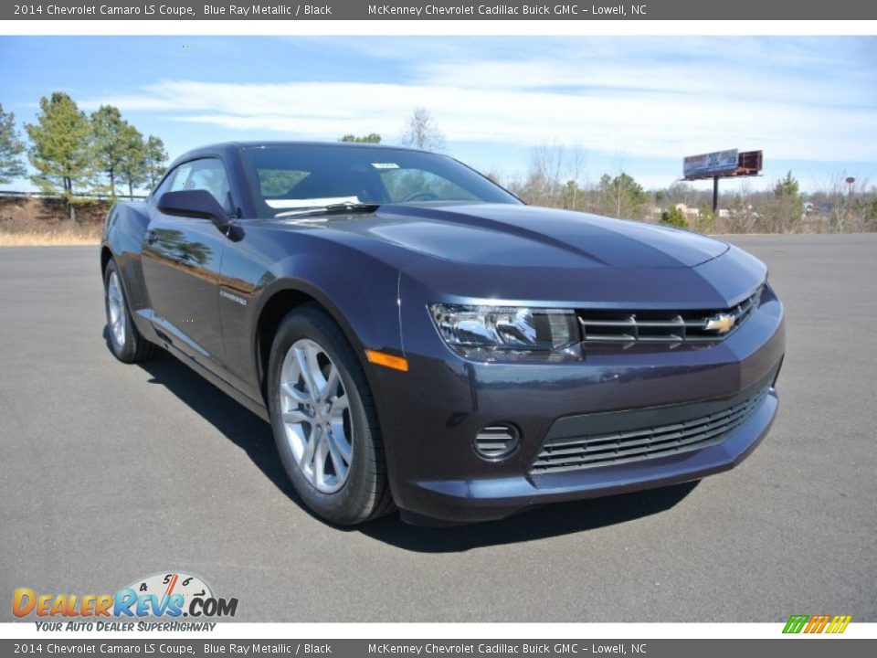 2014 Chevrolet Camaro LS Coupe Blue Ray Metallic / Black Photo #1