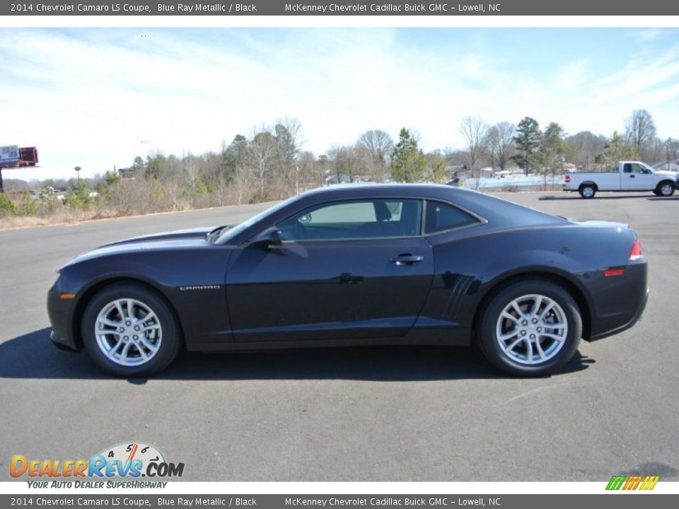 2014 Chevrolet Camaro LS Coupe Blue Ray Metallic / Black Photo #3