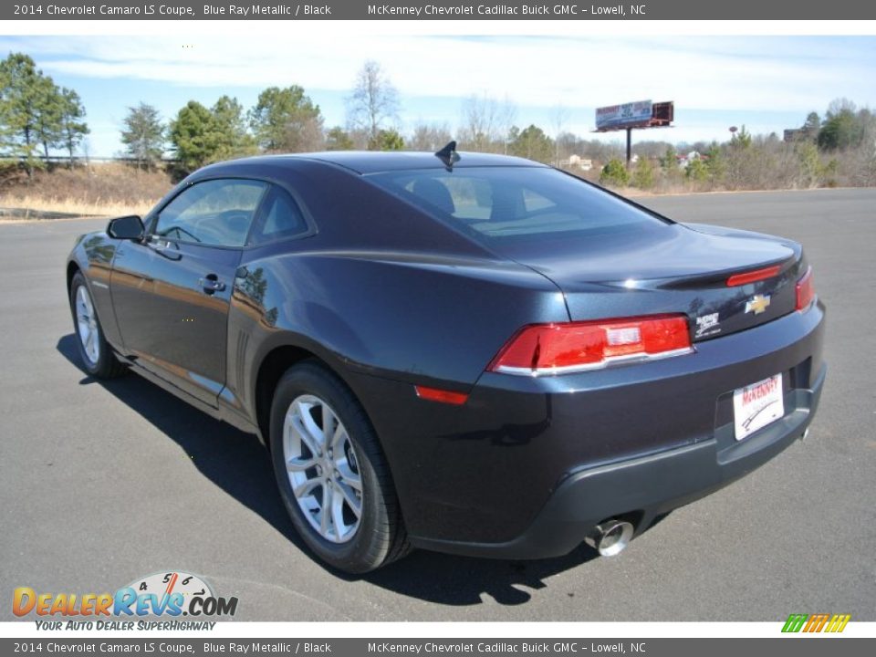 2014 Chevrolet Camaro LS Coupe Blue Ray Metallic / Black Photo #4