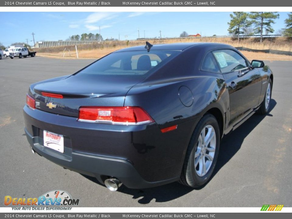2014 Chevrolet Camaro LS Coupe Blue Ray Metallic / Black Photo #5