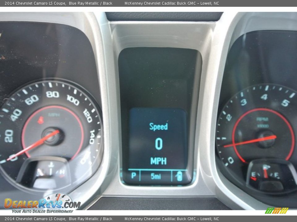 2014 Chevrolet Camaro LS Coupe Blue Ray Metallic / Black Photo #12