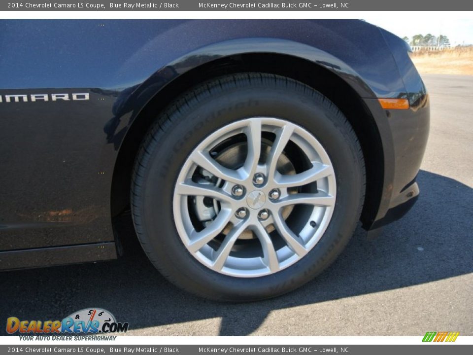 2014 Chevrolet Camaro LS Coupe Blue Ray Metallic / Black Photo #17