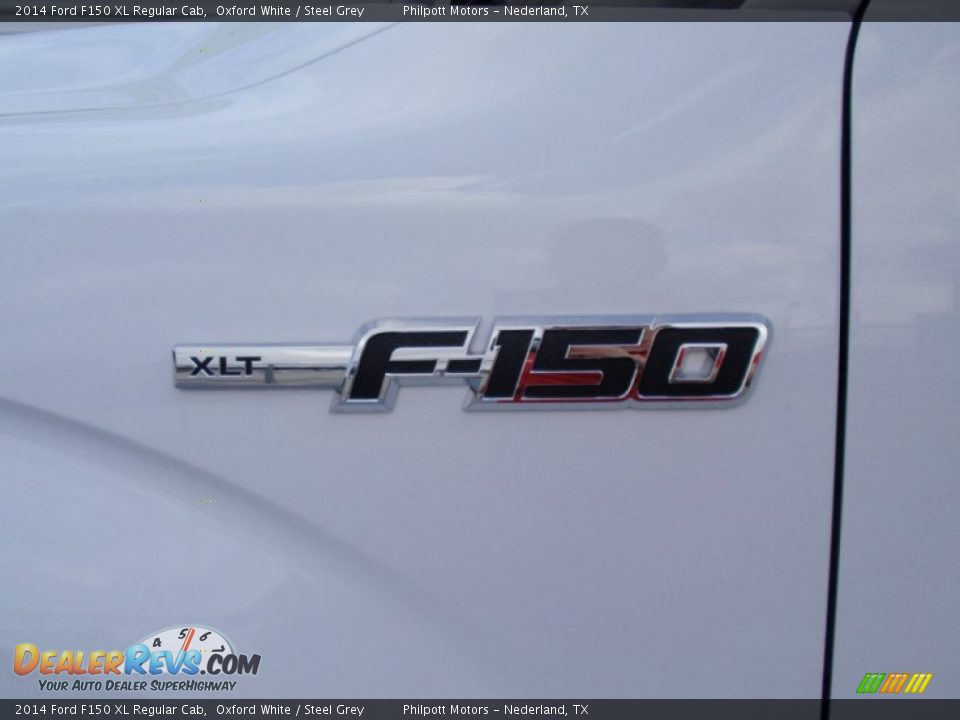 2014 Ford F150 XL Regular Cab Oxford White / Steel Grey Photo #13
