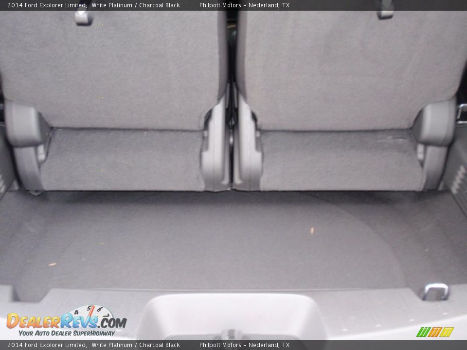 2014 Ford Explorer Limited White Platinum / Charcoal Black Photo #27