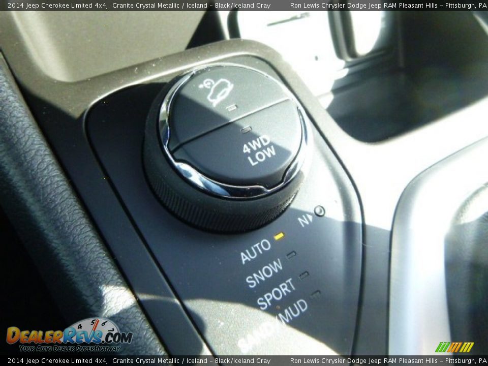 2014 Jeep Cherokee Limited 4x4 Granite Crystal Metallic / Iceland - Black/Iceland Gray Photo #17