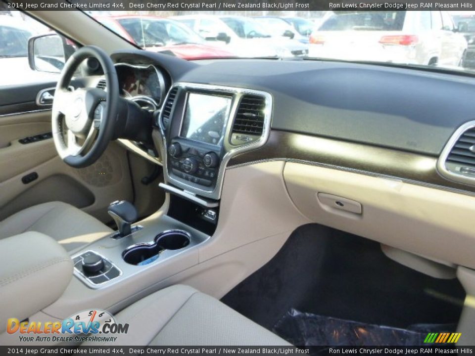 2014 Jeep Grand Cherokee Limited 4x4 Deep Cherry Red Crystal Pearl / New Zealand Black/Light Frost Photo #10