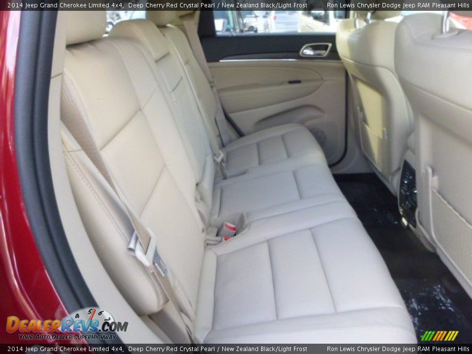 2014 Jeep Grand Cherokee Limited 4x4 Deep Cherry Red Crystal Pearl / New Zealand Black/Light Frost Photo #11