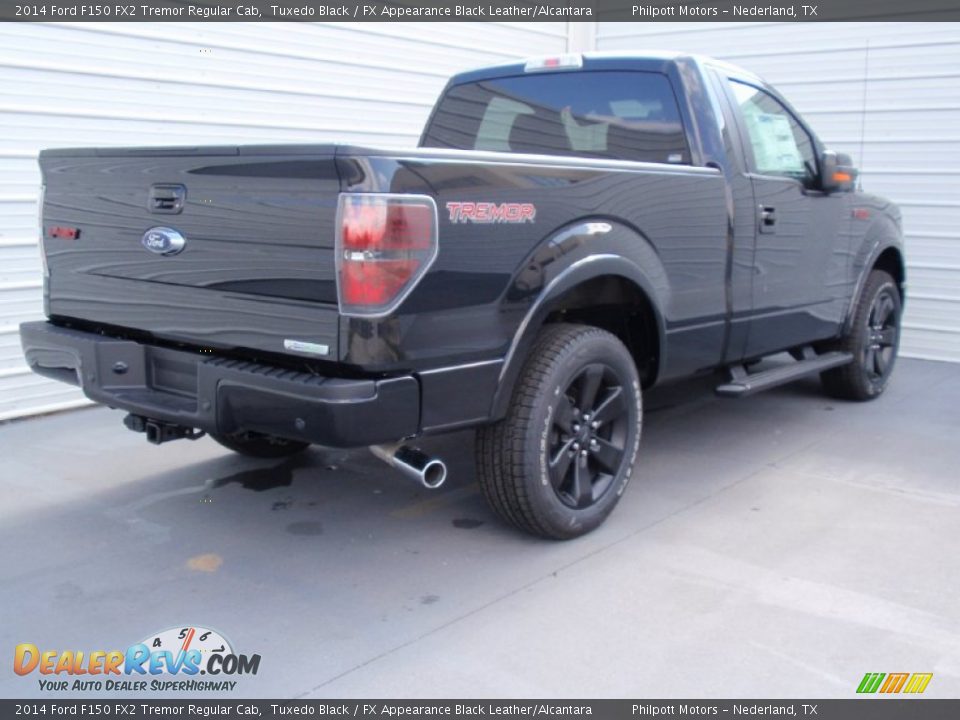 2014 Ford F150 FX2 Tremor Regular Cab Tuxedo Black / FX Appearance Black Leather/Alcantara Photo #4