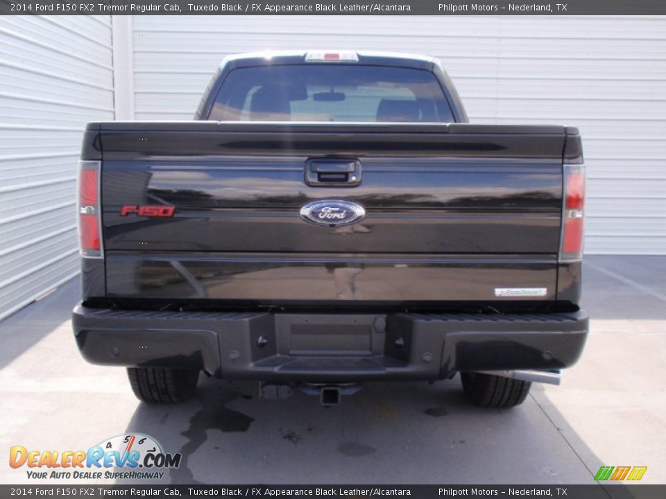 2014 Ford F150 FX2 Tremor Regular Cab Tuxedo Black / FX Appearance Black Leather/Alcantara Photo #5