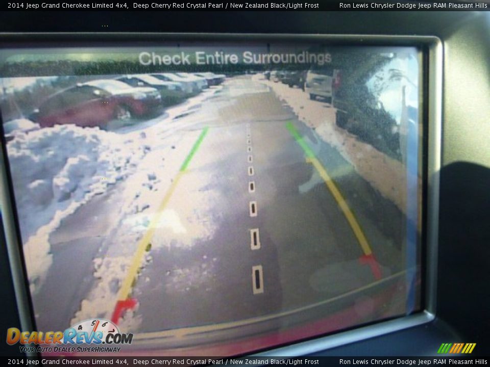 2014 Jeep Grand Cherokee Limited 4x4 Deep Cherry Red Crystal Pearl / New Zealand Black/Light Frost Photo #19