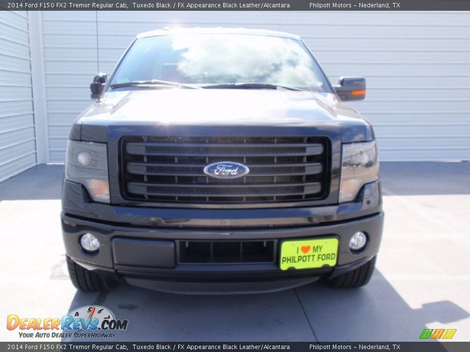 2014 Ford F150 FX2 Tremor Regular Cab Tuxedo Black / FX Appearance Black Leather/Alcantara Photo #8