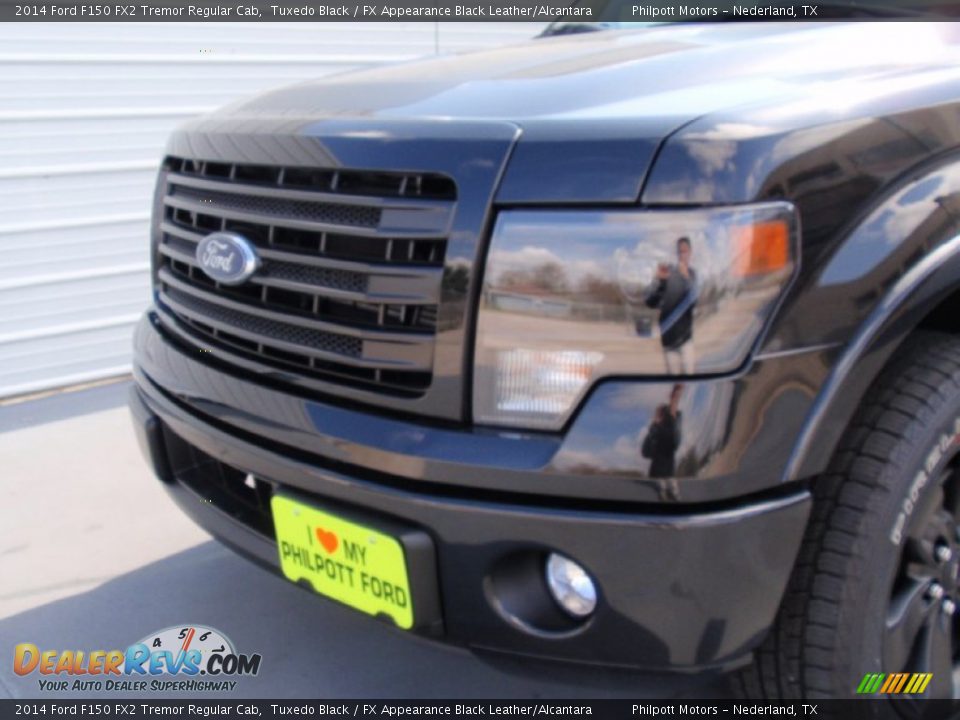 2014 Ford F150 FX2 Tremor Regular Cab Tuxedo Black / FX Appearance Black Leather/Alcantara Photo #11