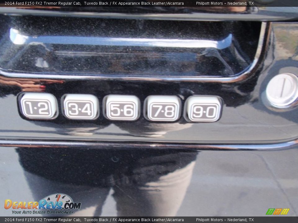 2014 Ford F150 FX2 Tremor Regular Cab Tuxedo Black / FX Appearance Black Leather/Alcantara Photo #15