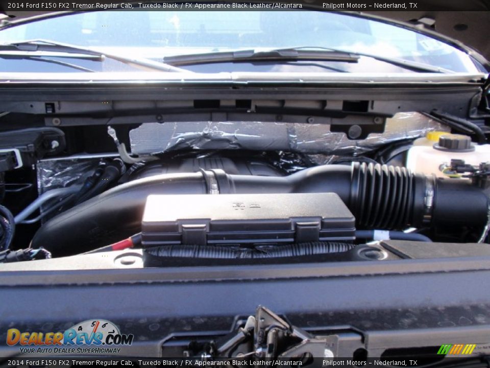 2014 Ford F150 FX2 Tremor Regular Cab Tuxedo Black / FX Appearance Black Leather/Alcantara Photo #20