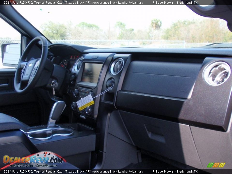 2014 Ford F150 FX2 Tremor Regular Cab Tuxedo Black / FX Appearance Black Leather/Alcantara Photo #22