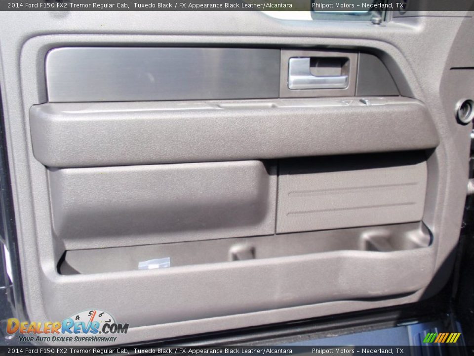 2014 Ford F150 FX2 Tremor Regular Cab Tuxedo Black / FX Appearance Black Leather/Alcantara Photo #24