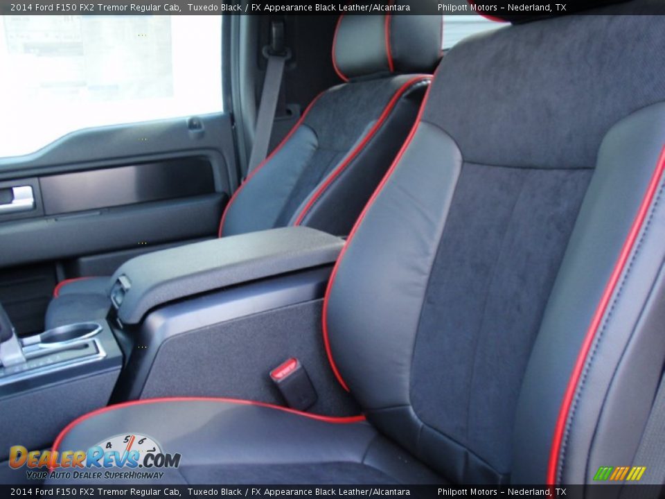 2014 Ford F150 FX2 Tremor Regular Cab Tuxedo Black / FX Appearance Black Leather/Alcantara Photo #27