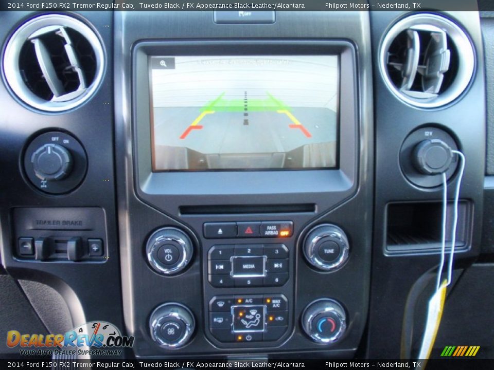 2014 Ford F150 FX2 Tremor Regular Cab Tuxedo Black / FX Appearance Black Leather/Alcantara Photo #30