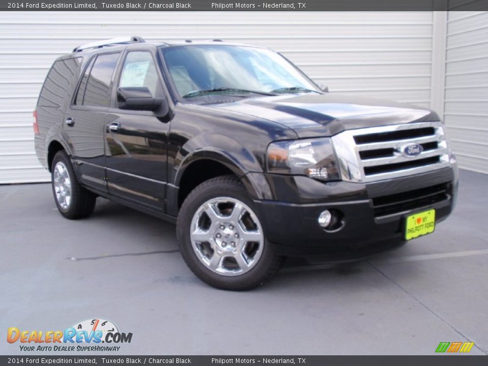 2014 Ford Expedition Limited Tuxedo Black / Charcoal Black Photo #1