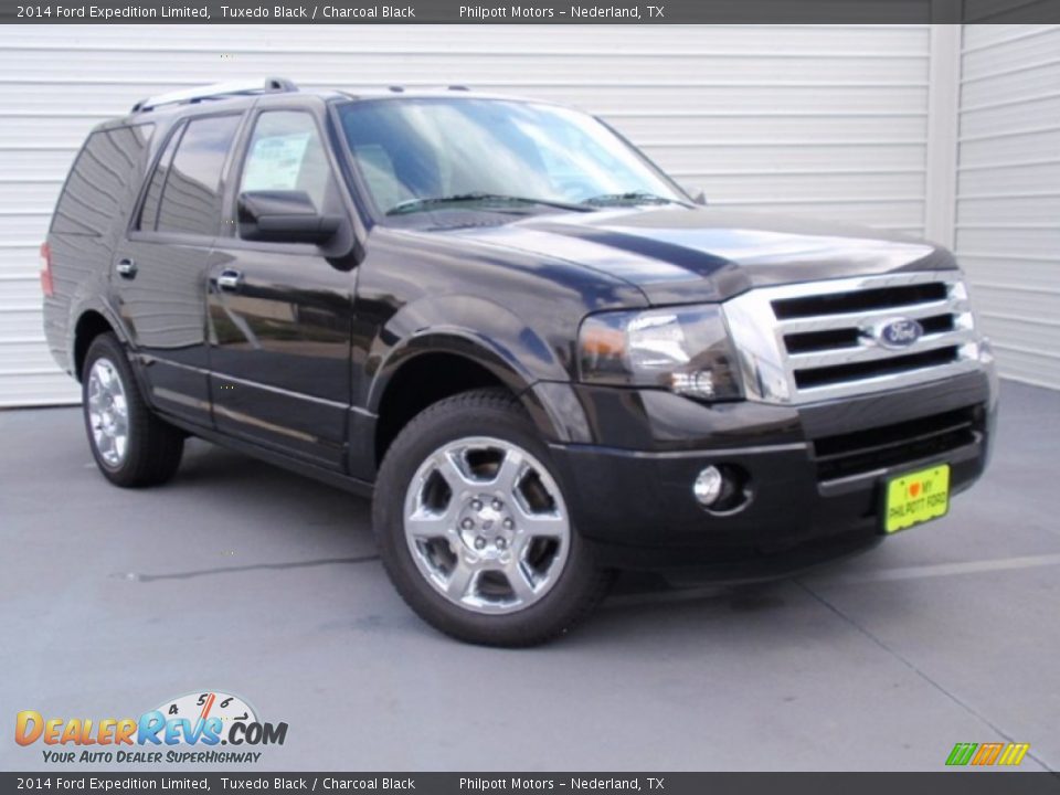 2014 Ford Expedition Limited Tuxedo Black / Charcoal Black Photo #2