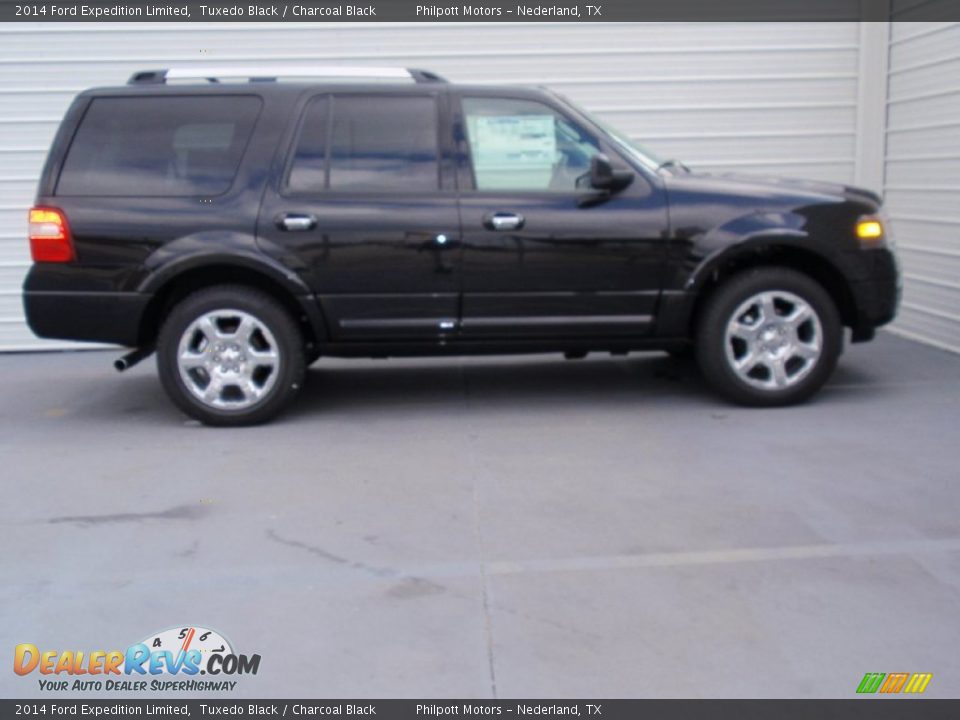 2014 Ford Expedition Limited Tuxedo Black / Charcoal Black Photo #3