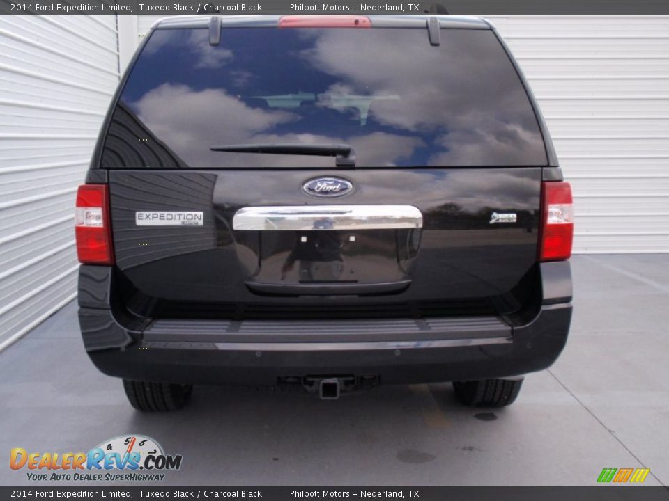 2014 Ford Expedition Limited Tuxedo Black / Charcoal Black Photo #5